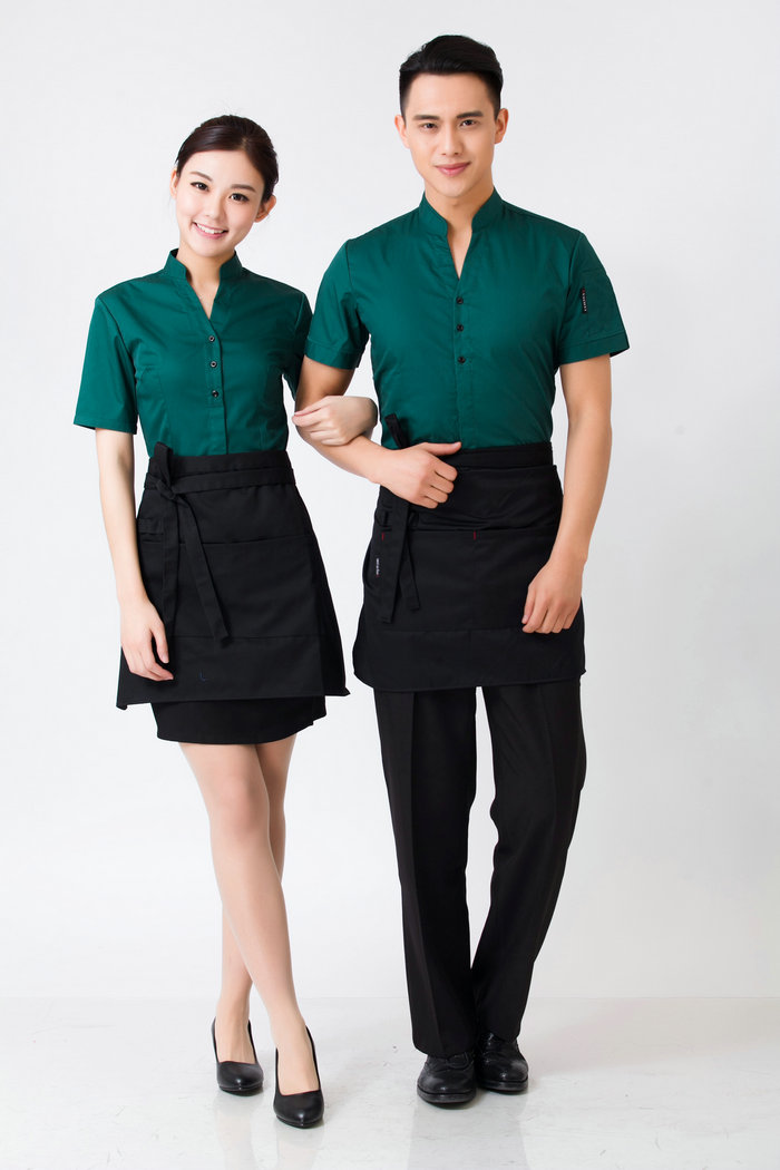 餐廳服務(wù)員工服定做