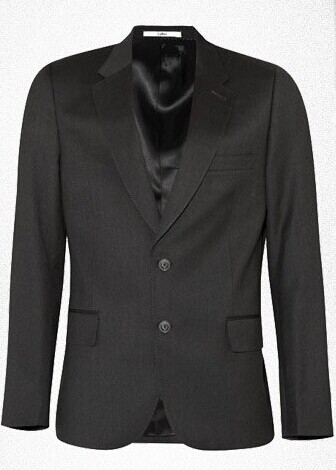 男士短款修身黑色西服定制 男士短款修身黑色西服定制